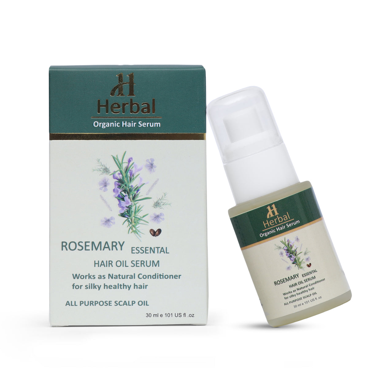Herbal Rosemary Essential Hair Oil Serum