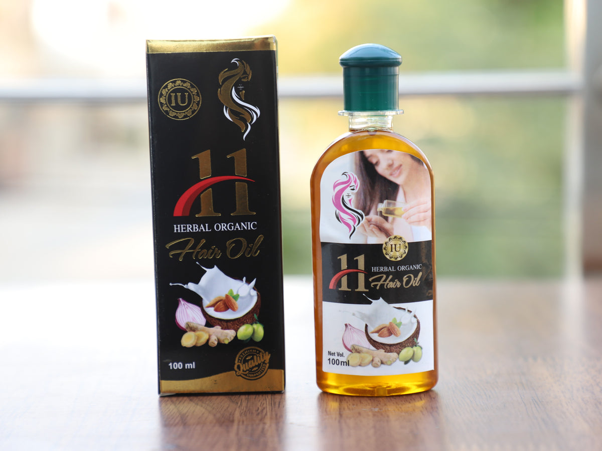 11 Herbal Organic Hair Oil – 100ml